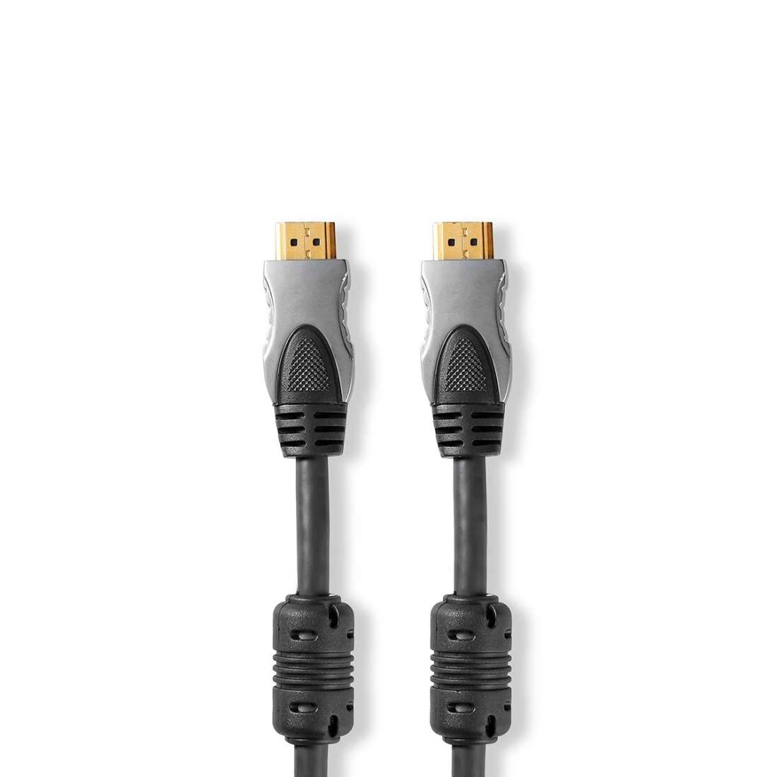 High Speed ​​HDMI ™ kabel med Ethernet HDMI™ Kontakt HDMI™ Kontakt 4K@30Hz 10.2 Gbps 10.0 m Rund PVC Antracit | Elektronik - Kablar & Adaptrar - Adaptrar & Signalomvandlare - Video | Pryloteket