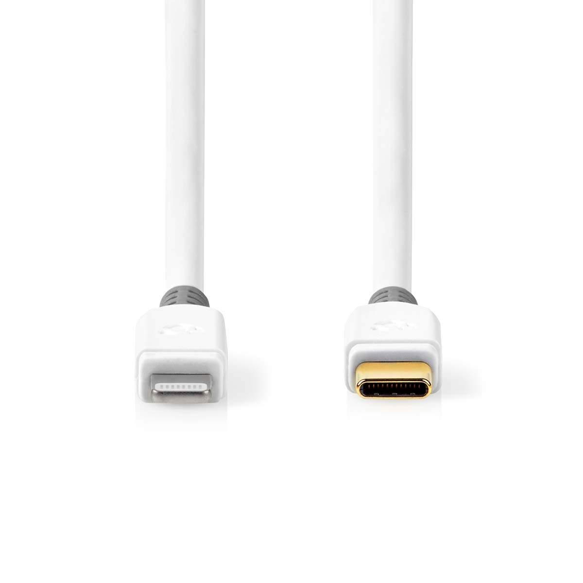 Alternativ bild 1 för NEDIS Kabel Lightning - USB-C 2m vit