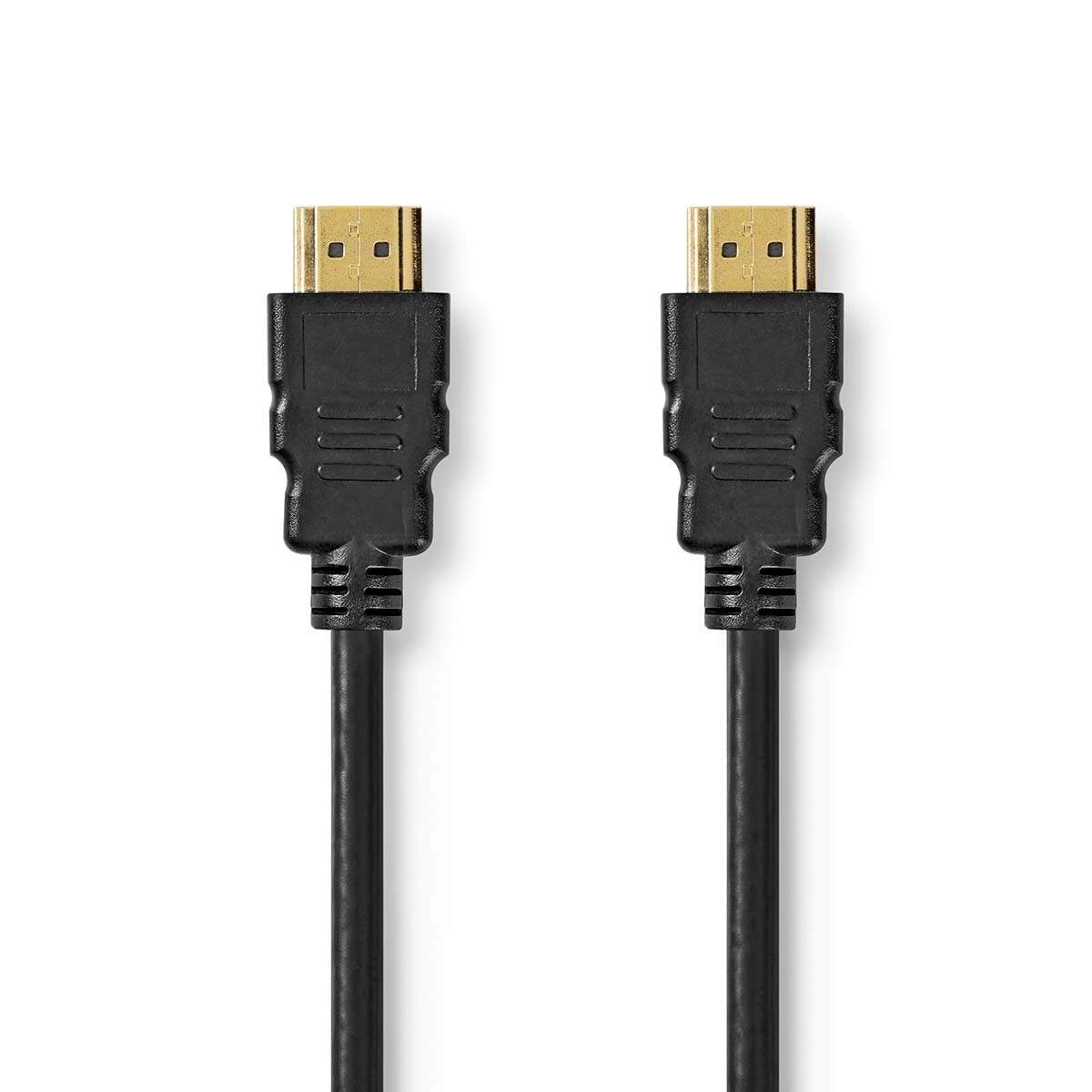 Ultra High Speed ​​HDMI ™ kabel | HDMI™ Stik | HDMI™ Stik | 8K@60Hz | 48 Gbps | 2.00 m | Runde | 6.5 mm | Sort | Plastikpose