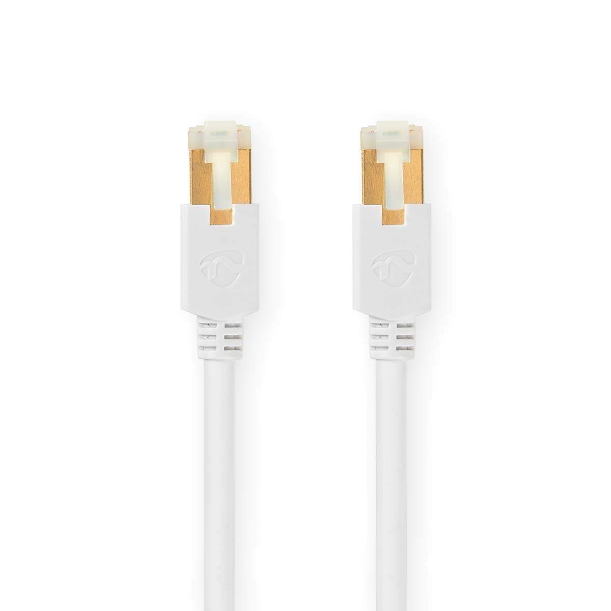 Kat 6 kabel | RJ45 Han | RJ45 Han | S/FTP | 1.00 m | Runde | LSZH | Hvid | Window Box