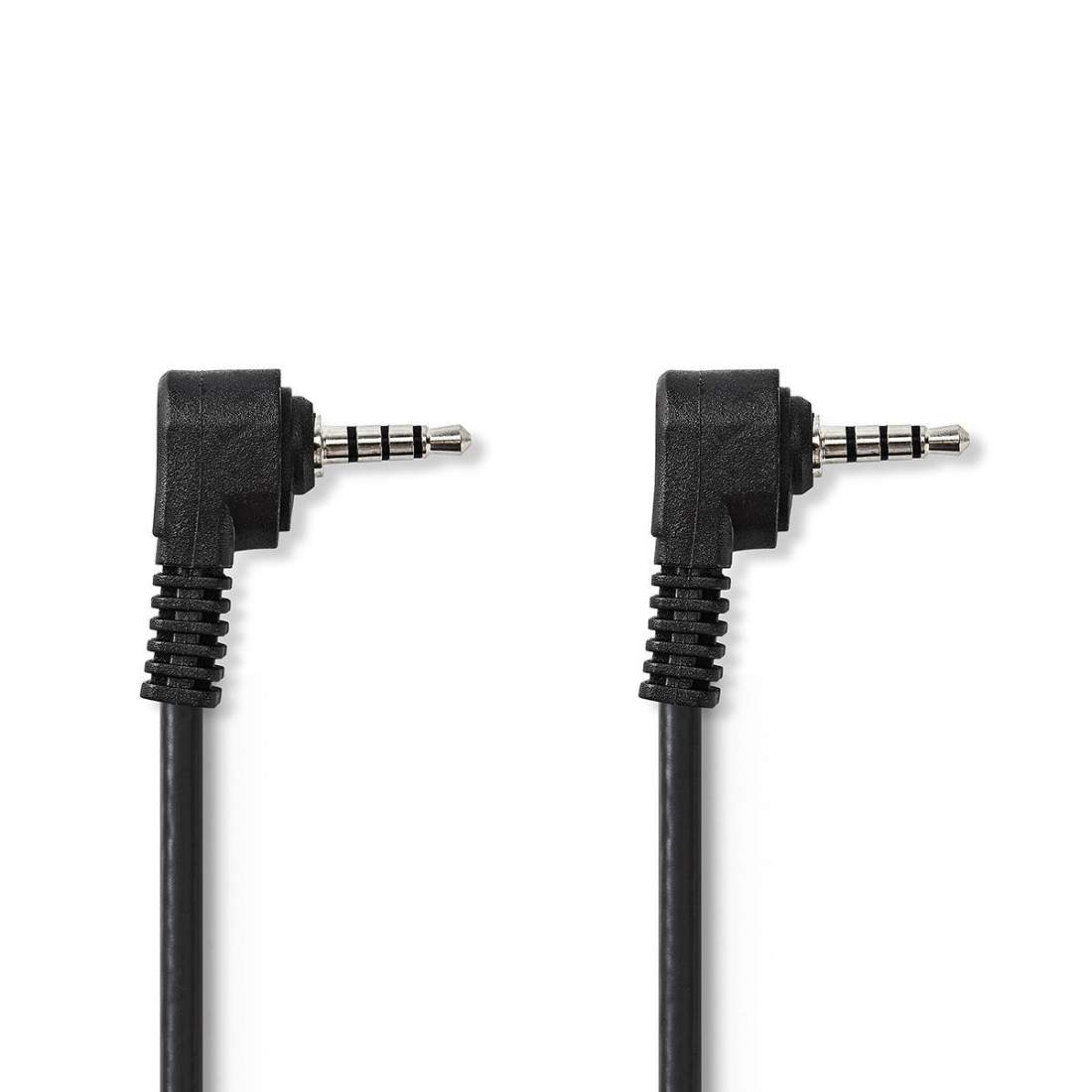 Audio Video-kabel 3.5 mm Hane 3.5 mm Hane Nickelplaterad 2.00 m Rund PVC Svart | Elektronik - Kablar & Adaptrar - Adaptrar & Signalomvandlare - Video | Pryloteket
