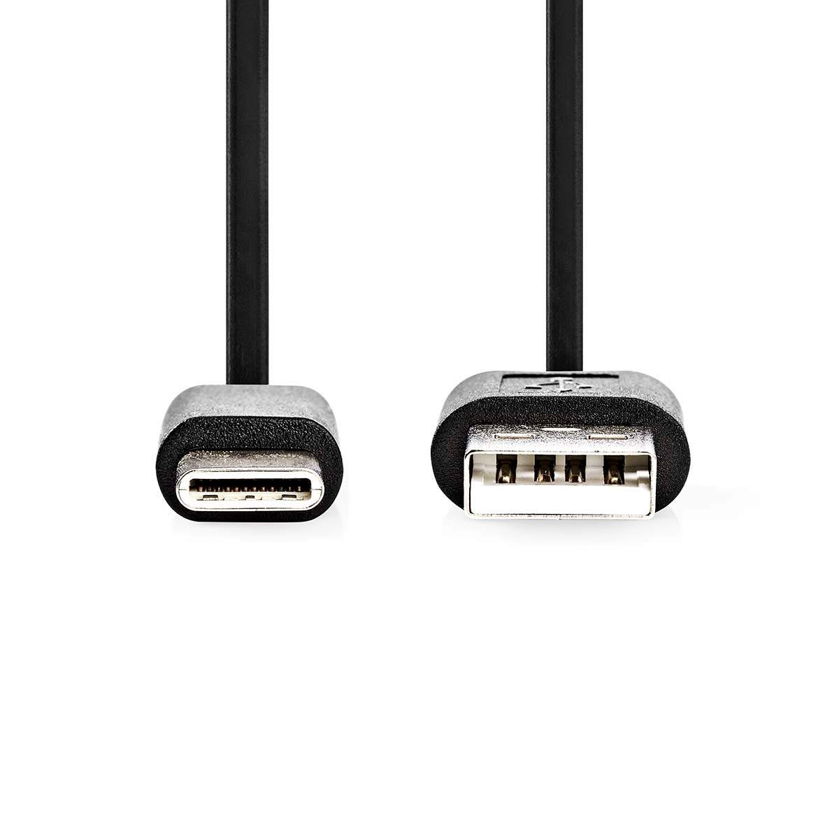 Alternativ bild 1 för Nedis - USB-C cable - 24 pin USB-C to USB - 1 m
