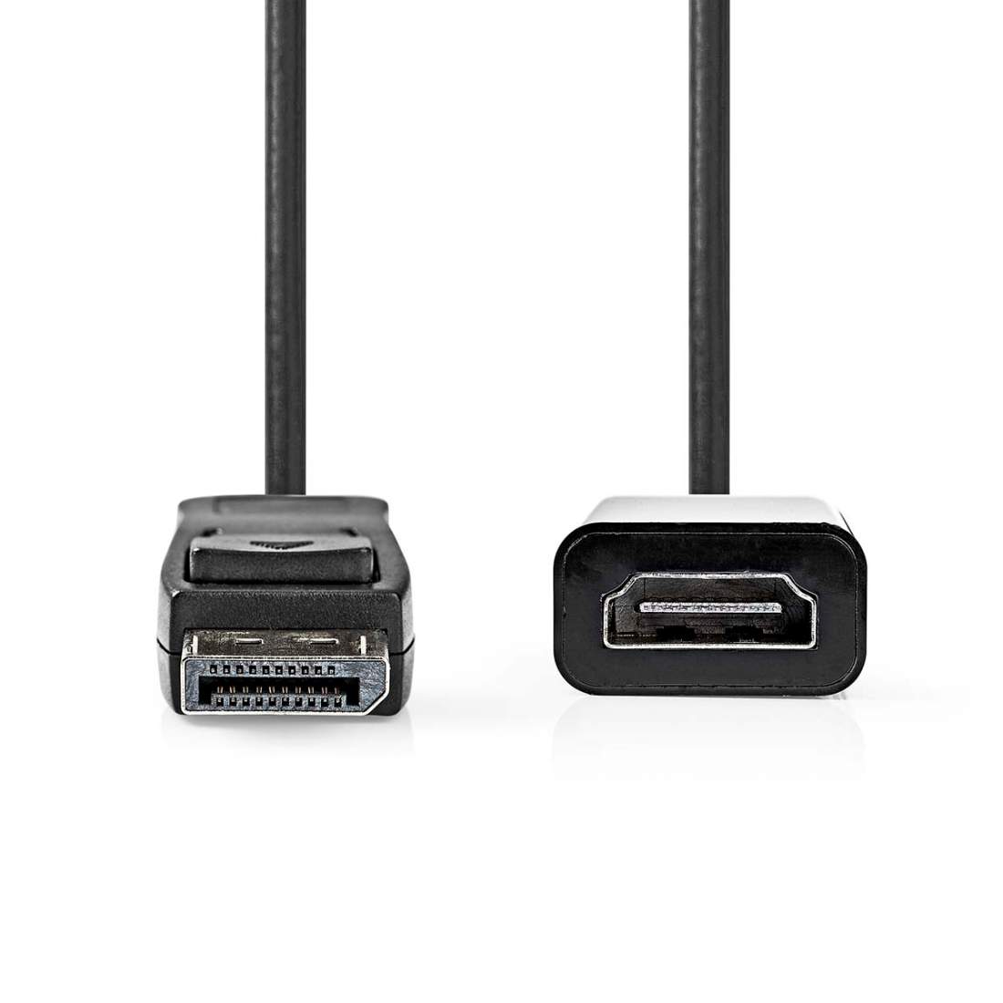 Alternativ bild 1 för Nedis Displayport-kabel, 0.2m - Svart