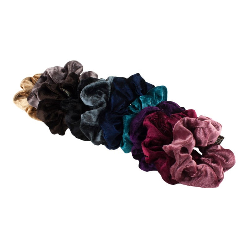 3x Hiuslenkit / Scrunchies samettia