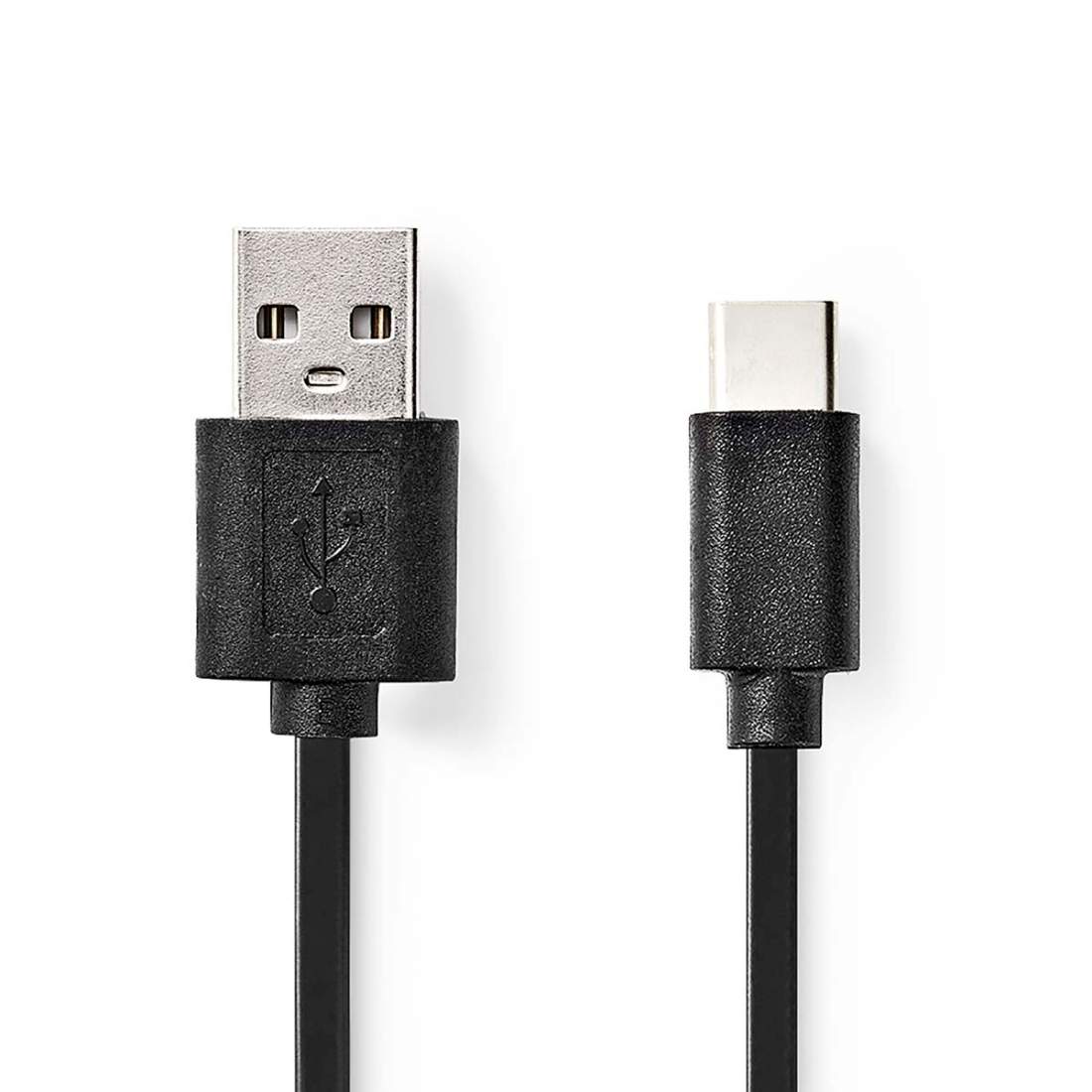 USB-kabel USB 2.0 USB-A Hane USB-C™ Hane 60 W 480 Mbps Nickelplaterad 0.10 m Rund PVC Svart Blister | Elektronik - Kablar & Adaptrar - Adaptrar & Signalomvandlare - USB | Pryloteket