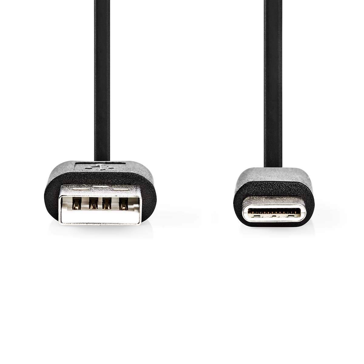 Alternativ bild 1 för Nedis - USB-C cable - 24 pin USB-C to USB - 10 cm