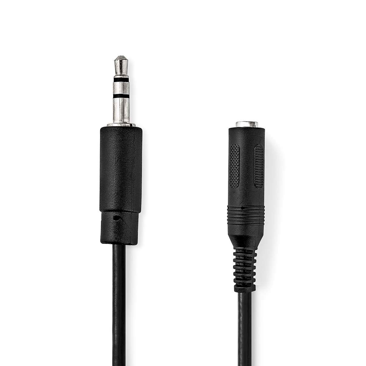 Nedis Stereo Audio kabel | 3.5 mm Hanstik | 6.35 mm Hunstik | Nikkelplateret | 0.20 m | Runde | Blister