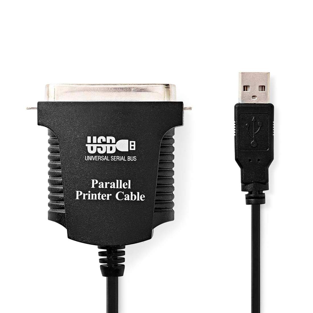 parallellkabel USB-A Hane Centronics 36-stifts hane Nickelplaterad 2.00 m Rund PVC Kuvert | Elektronik - Kablar & Adaptrar - Adaptrar & Signalomvandlare - USB | Pryloteket