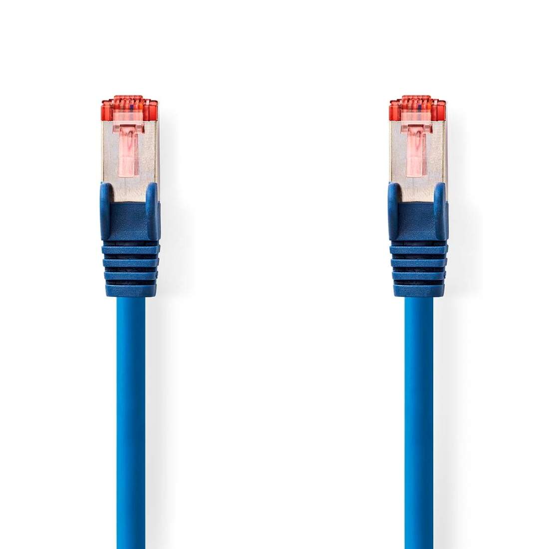 CAT6 Nätverkskabel RJ45 hane RJ45 hane S/FTP 20.0 m Rund LSZH Blå Plastpåse | Hem & Hobby | Pryloteket