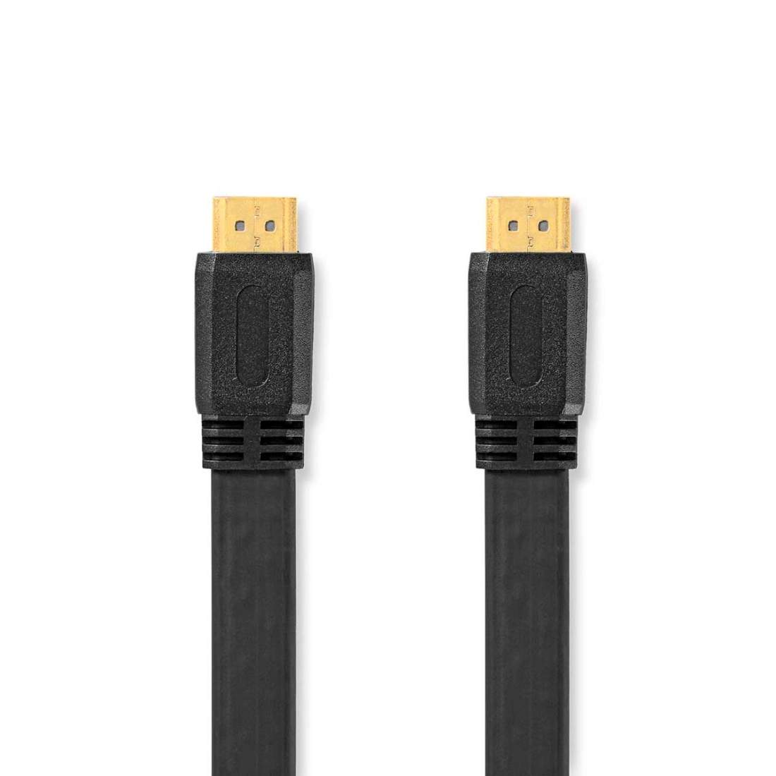 High Speed ​​HDMI ™ kabel med Ethernet HDMI™ Kontakt HDMI™ Kontakt 4K@30Hz 10.2 Gbps 3.00 m Platt PVC Svart Pl | Elektronik - Kablar & Adaptrar - Adaptrar & Signalomvandlare - Video | Pryloteket