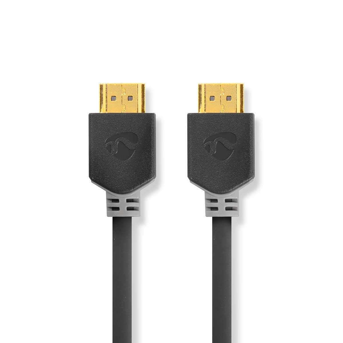 High Speed ​​HDMI ™ kabel med Ethernet | HDMI™ Stik | HDMI™ Stik | 4K@60Hz | ARC | 18 Gbps | 2.00 m | Runde | PVC | Antracit | B