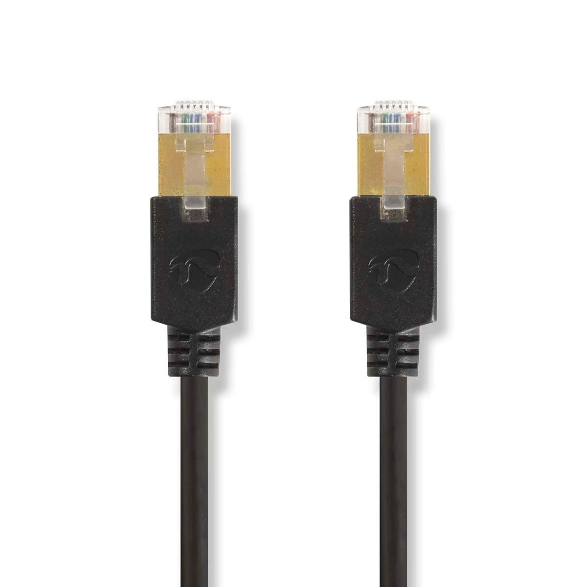 CAT6 Verkkokaapeli | RJ45 uros | RJ45 uros | F/UTP | 20.0 m | Pyöreä | LSZH / PVC | Antrasiitti | Ikkunallinen laatikko
