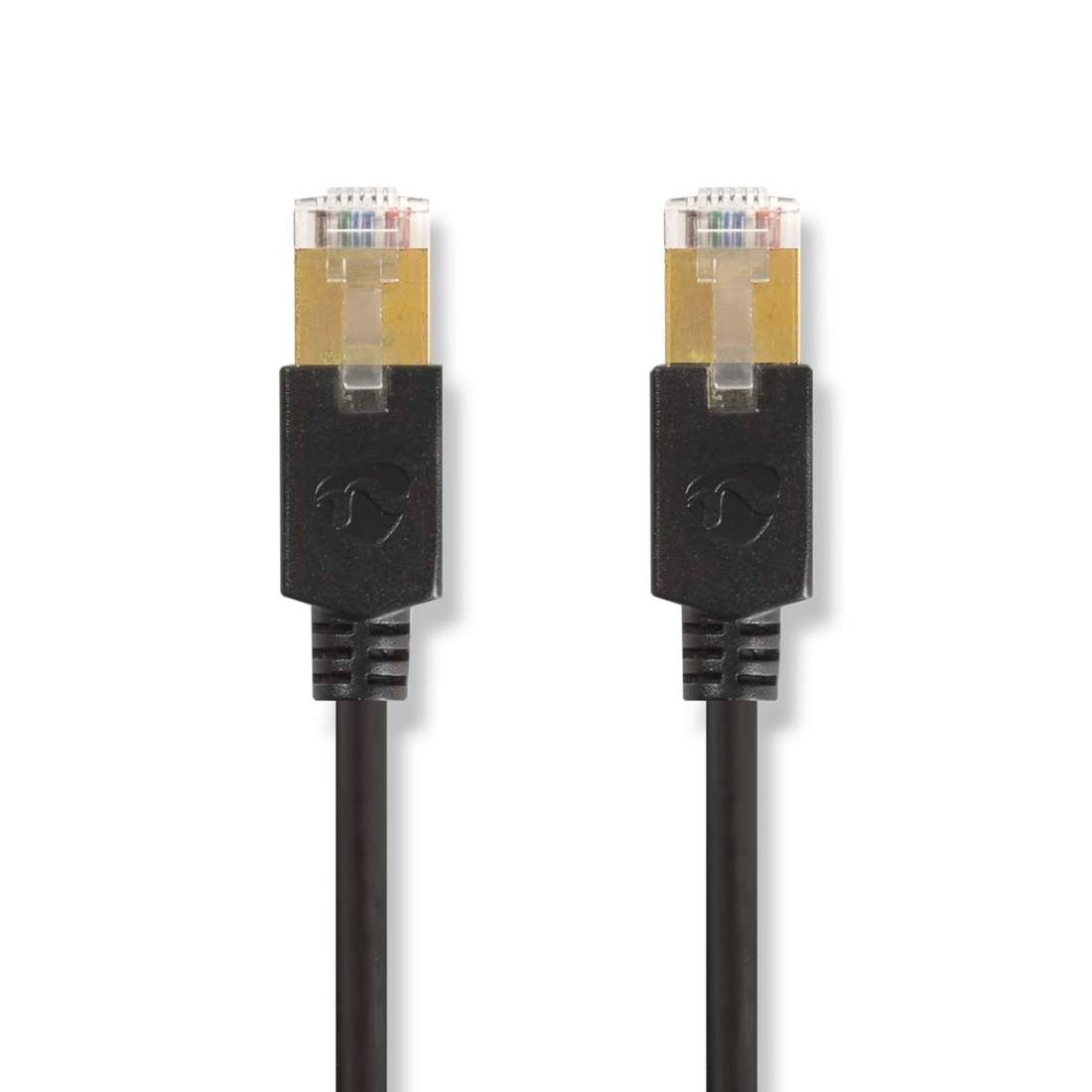 CAT6 Nätverkskabel RJ45 hane RJ45 hane F/UTP 2.00 m Rund LSZH / PVC Antracit Låda | Hem & Hobby | Pryloteket
