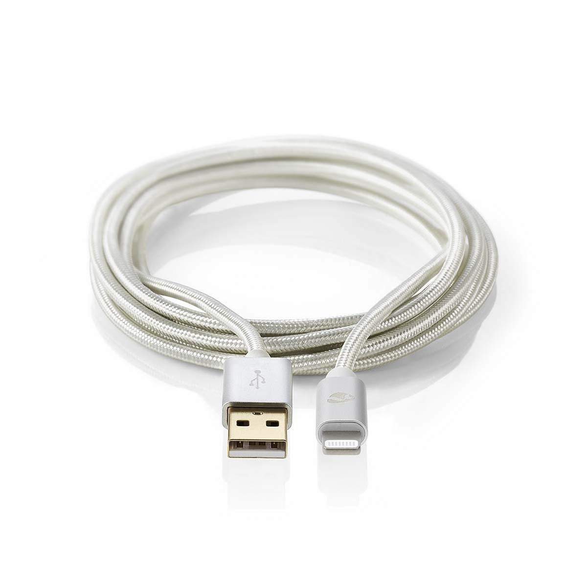 Alternativ bild 1 för Nedis Lightning cable - Lightning / USB 2.0 - 2 m