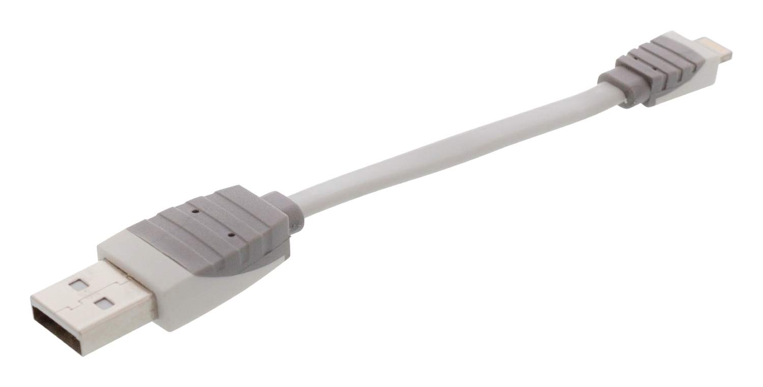 Sync Og Charge Kabel Apple Lightning - USB A Han 0.10 m Hvid