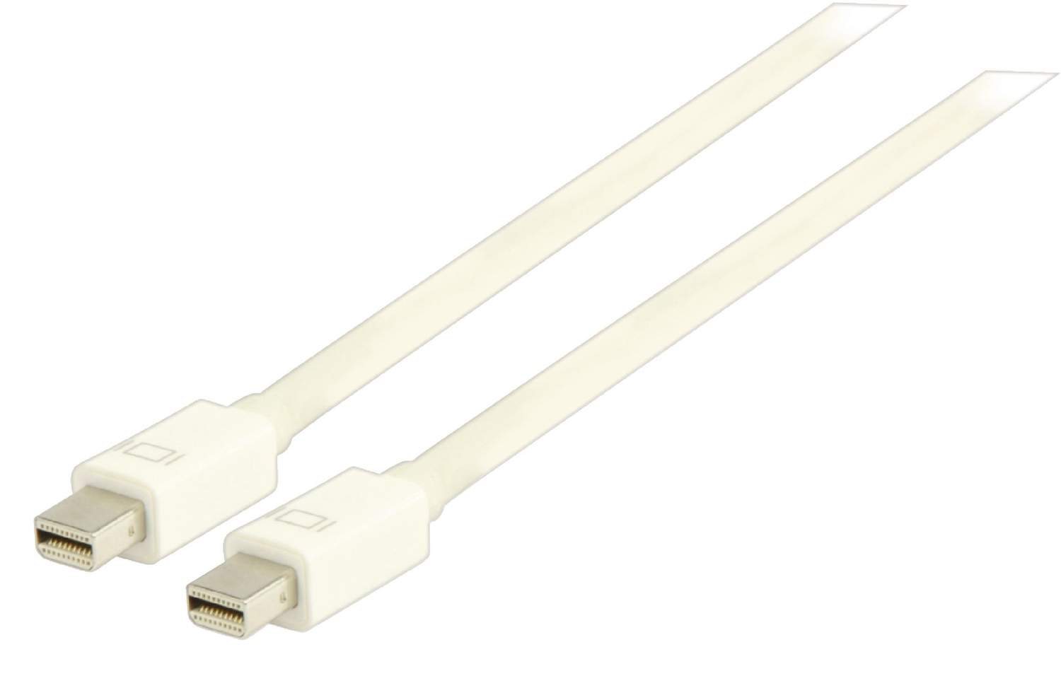 Mini DisplayPort Kaapeli Mini DisplayPort Uros - Mini DisplayPort Uros 3.00 m Valkoinen