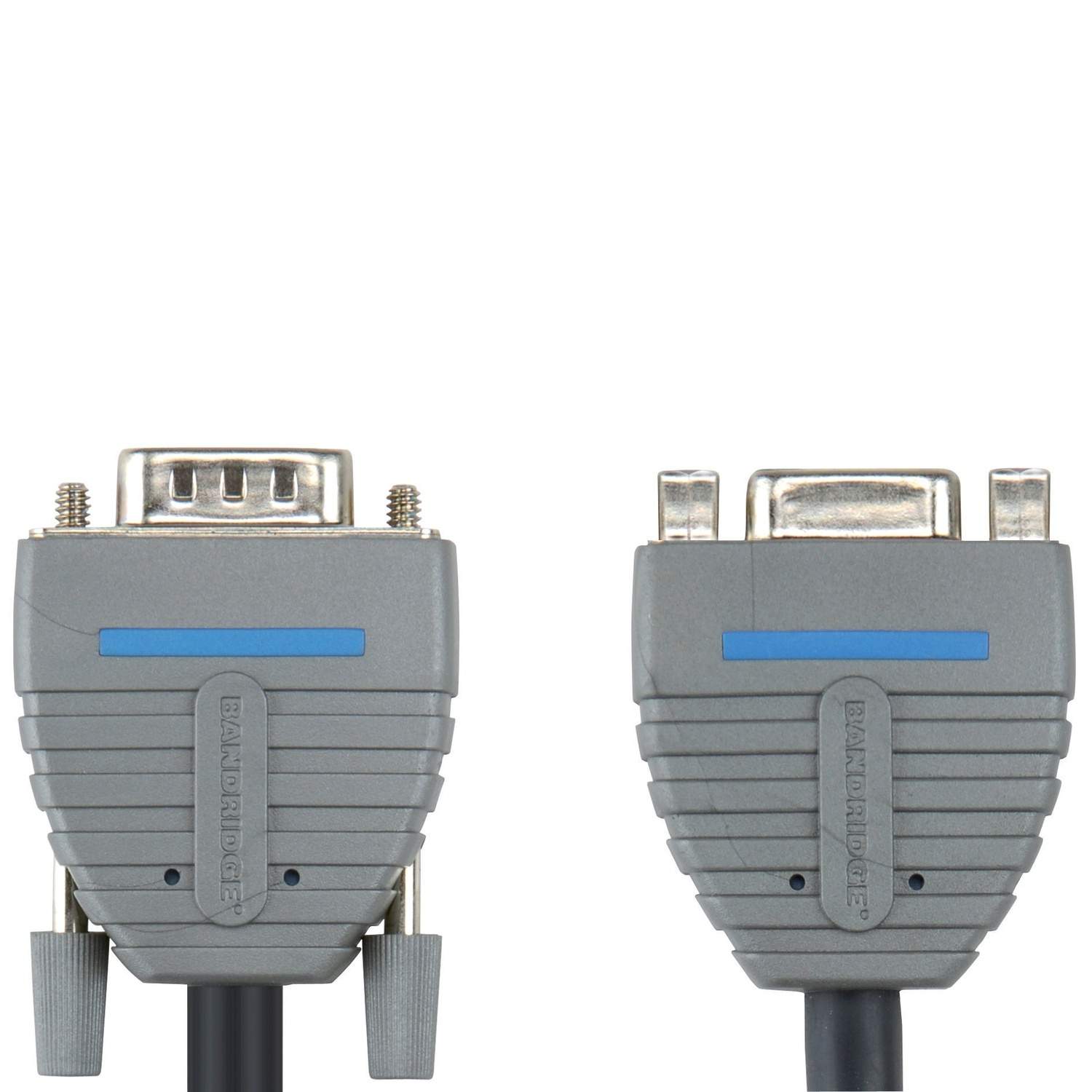 Vga Forlængerkabel VGA Han - VGA Hun 2.00 m Blå