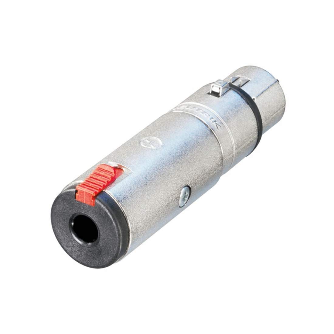 XLR Adapter XLR 3-Pin Hona - 6,35 mm, hona Silver | Hem & Hobby | Pryloteket