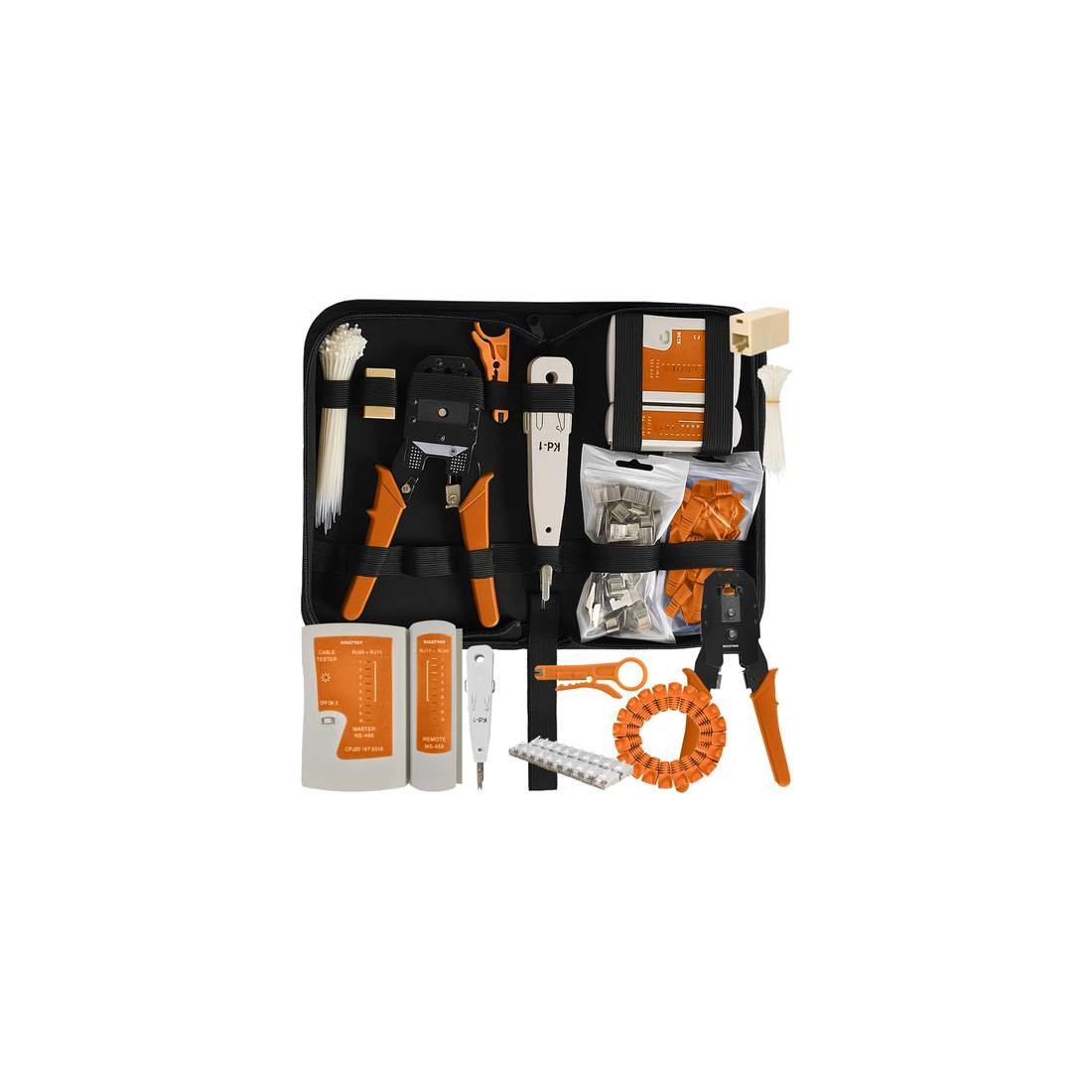 Nätverkskabeltestsats – RJ45 RJ11, 145-delars set | Hem & Hobby | Pryloteket