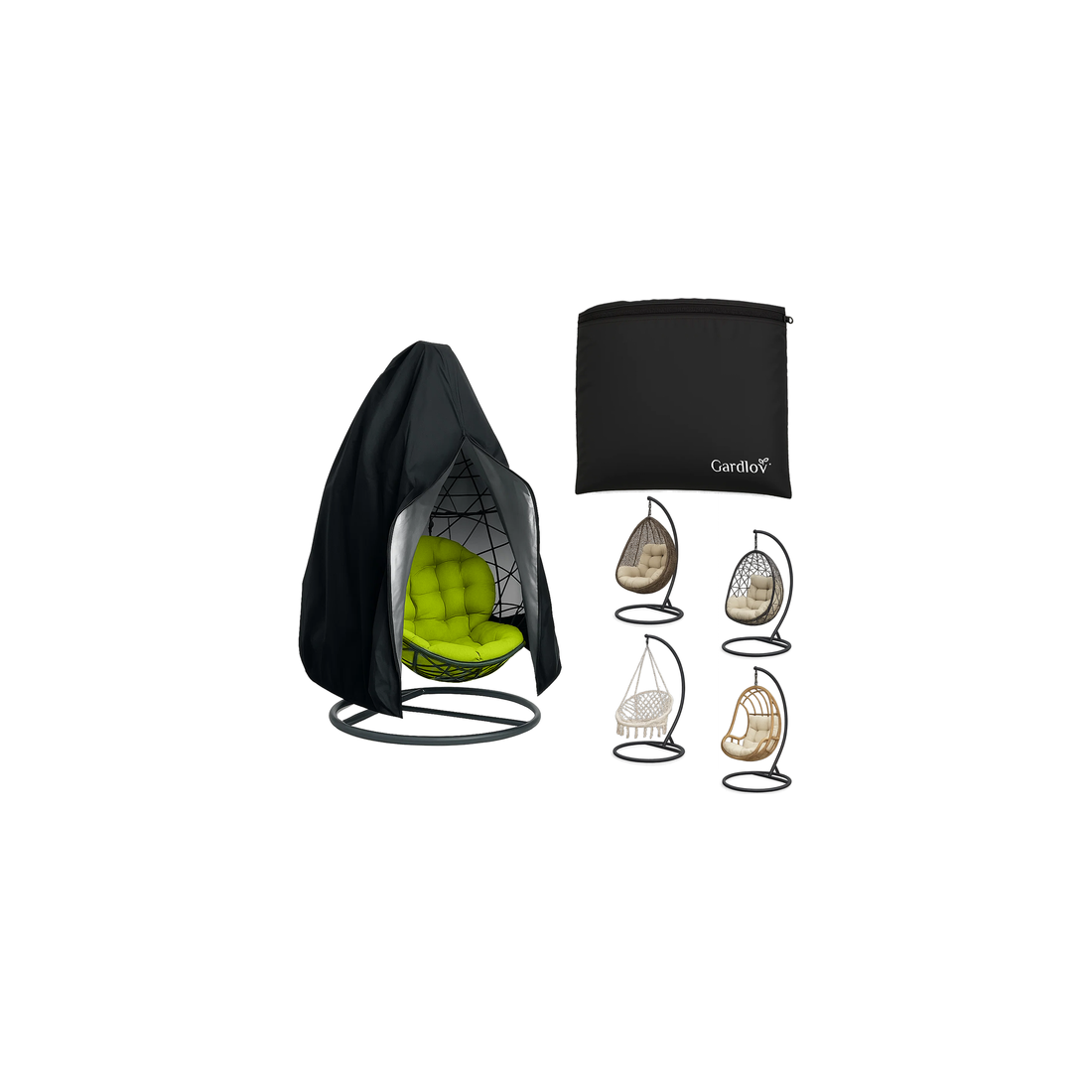 Vattentät UV-beständig Cocoon Stolsöverdrag – 168x115 cm | Hem & Hobby | Pryloteket