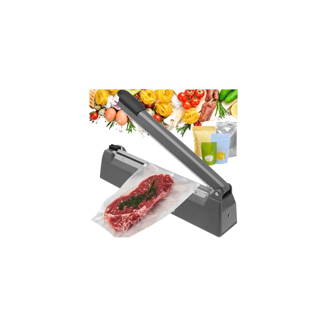 Folieförsegling, 300 mm tätningsbredd – justerbar svetstid | Hem & Hobby | Pryloteket