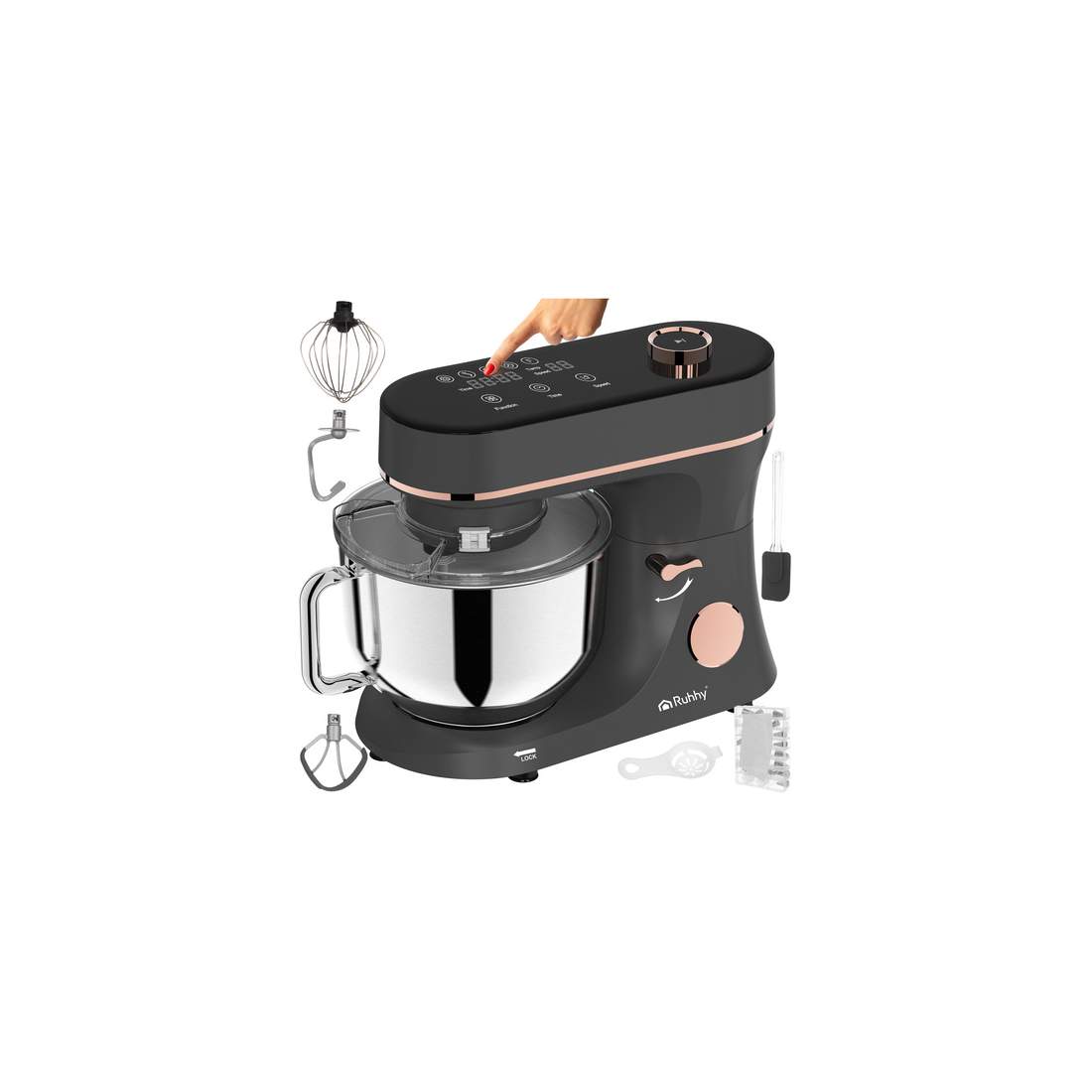 Matberedare med uppvärmd skål – 6,2L, 2000W effekt | Hem & Hobby | Pryloteket