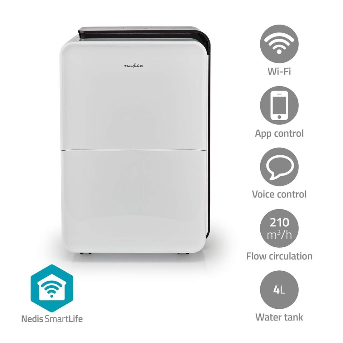 Avfuktare med Wi-Fi, 30L/Day, Smart App Control | Hem & Hobby | Pryloteket