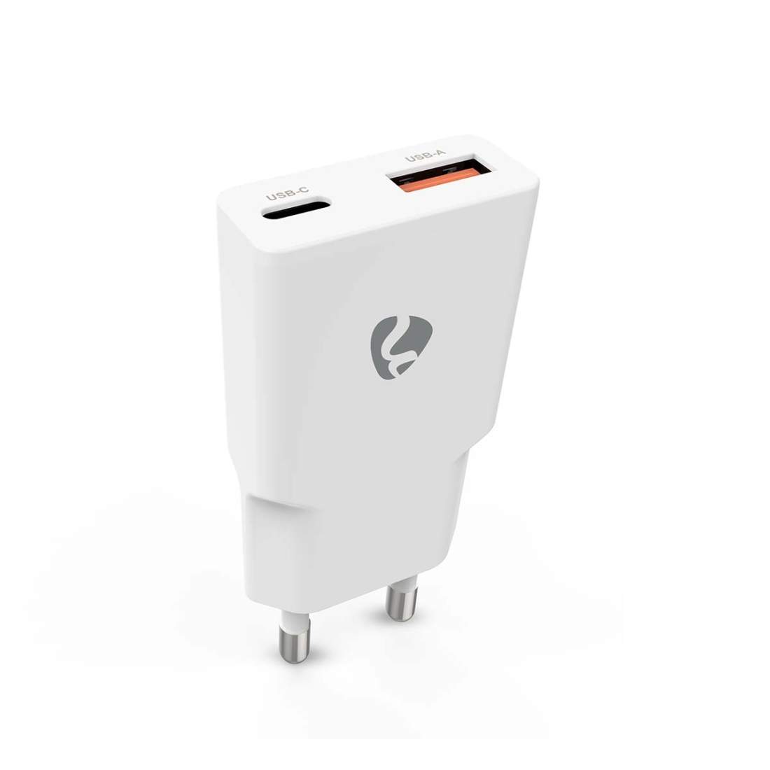 Dual Port GaN väggladdare, 30W PD & QC3.0, USB-A/USB-C | Hem & Hobby | Pryloteket