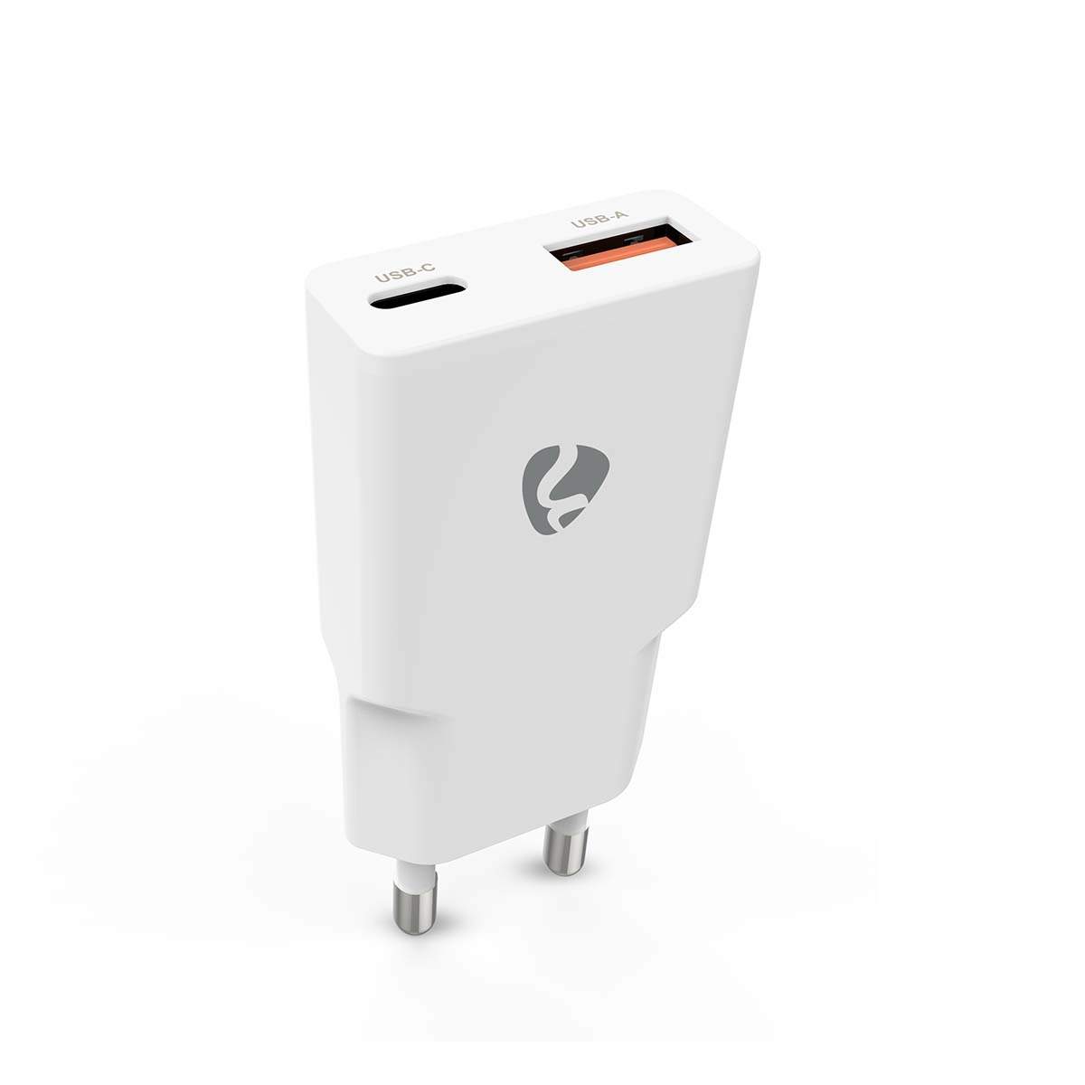 20 W Dual USB -seinälaturi – GaN, PD3.0, pikalataus