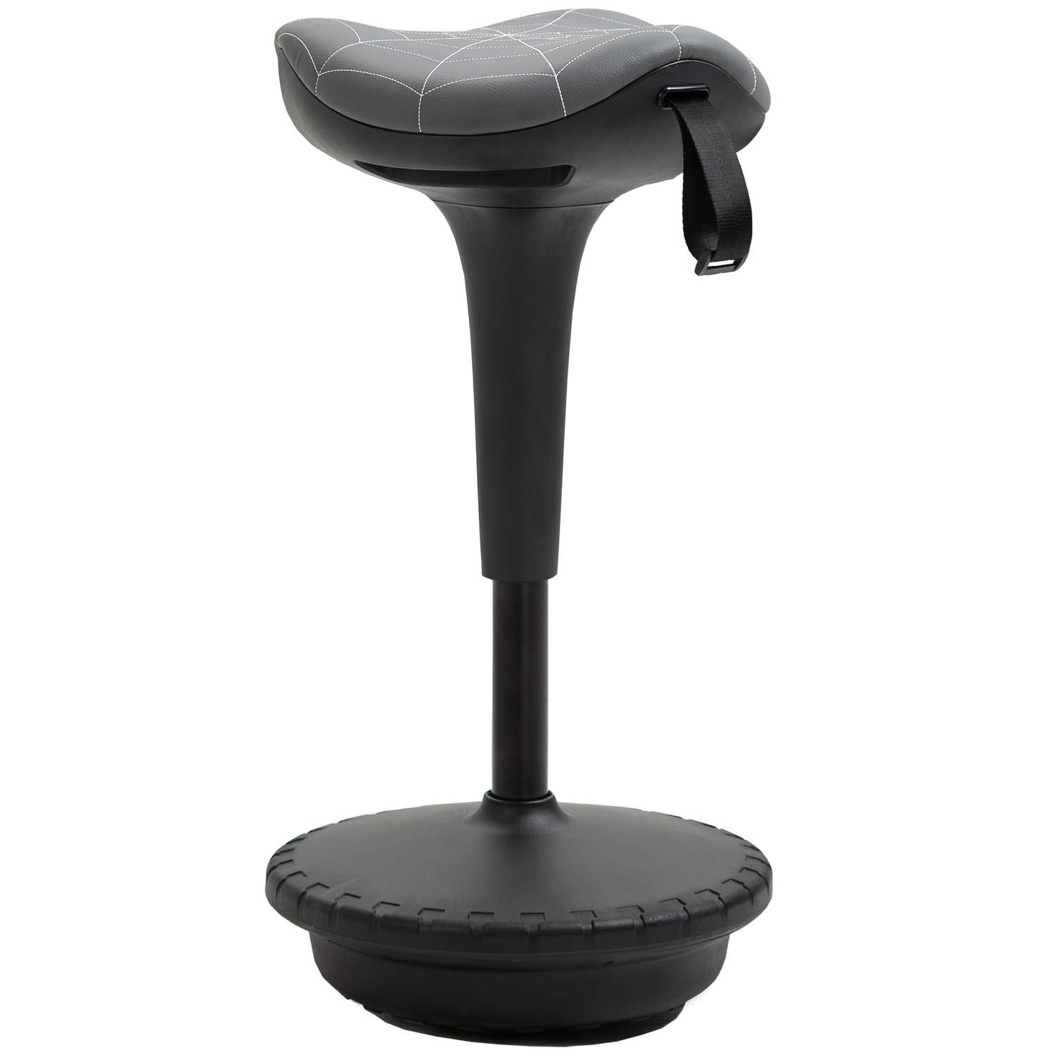 Ergonomisk kontorstol – Justerbar, gyngende, grå