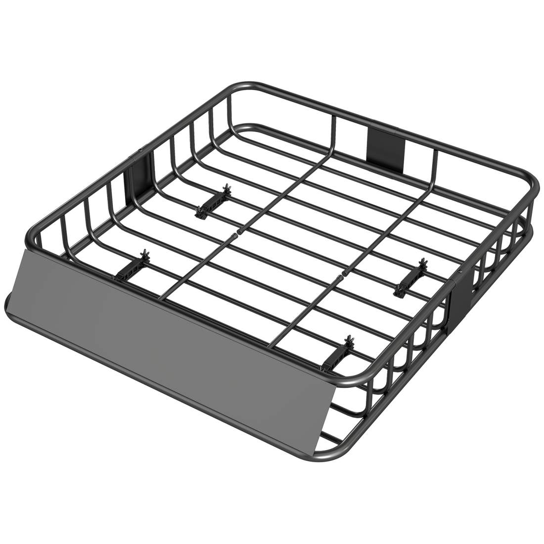 Lastkorg för biltak – stål, 90,7 kg kapacitet, vindavvisare | Hem & Hobby | Pryloteket