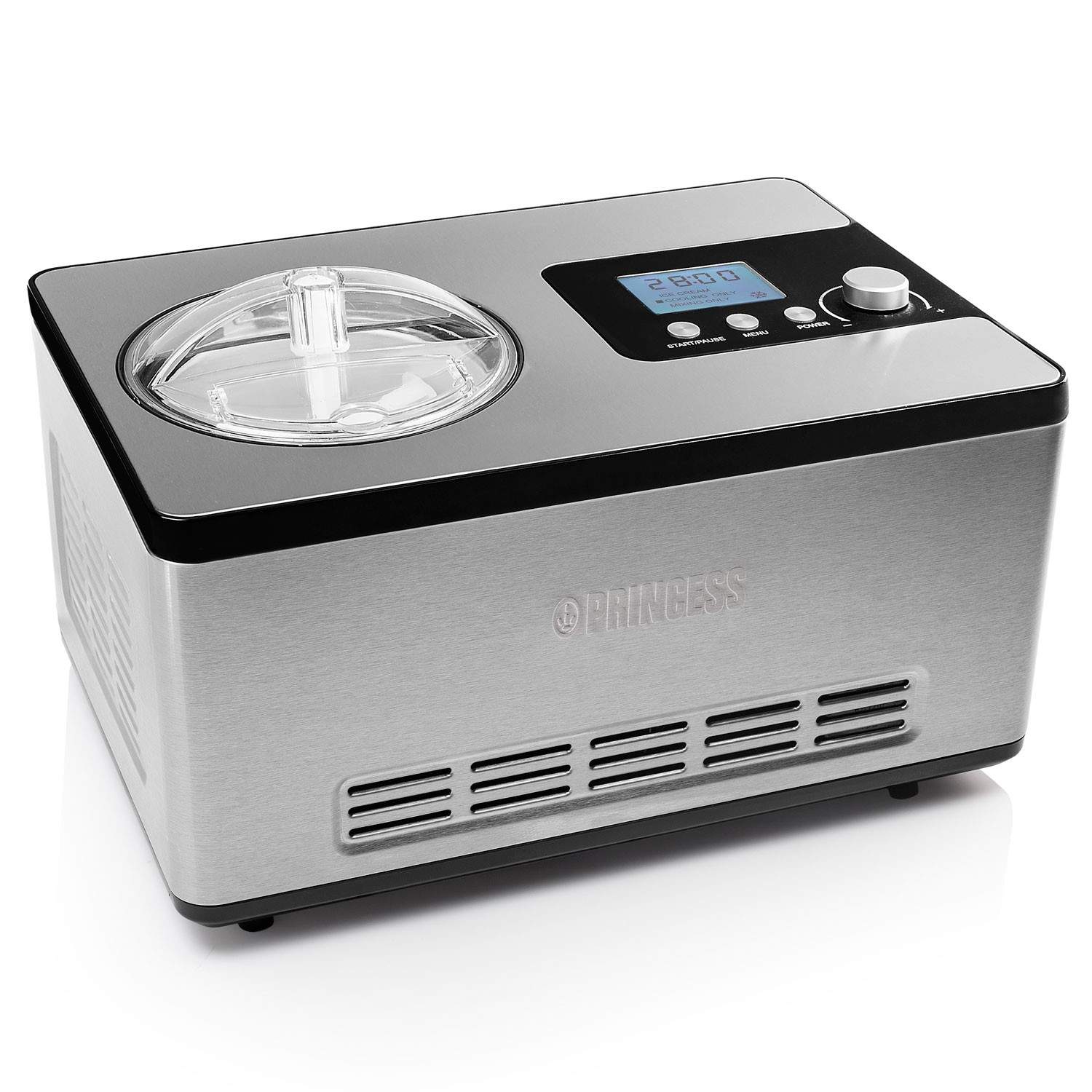 Ismaskine med 2L kompressor, LCD-skærm billede