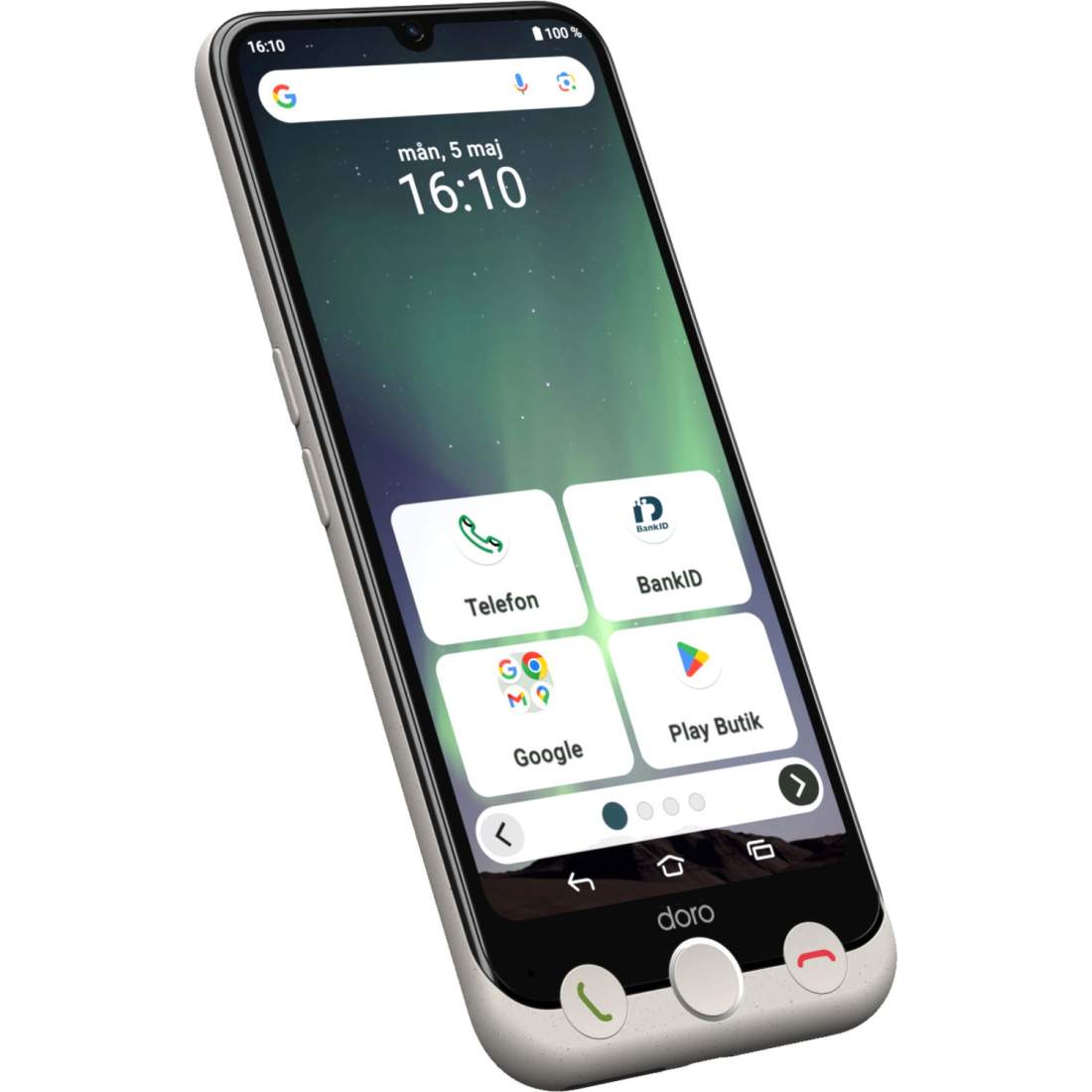 Smartphone 4G med stor skärm och dubbla kameror | Hem & Hobby | Pryloteket