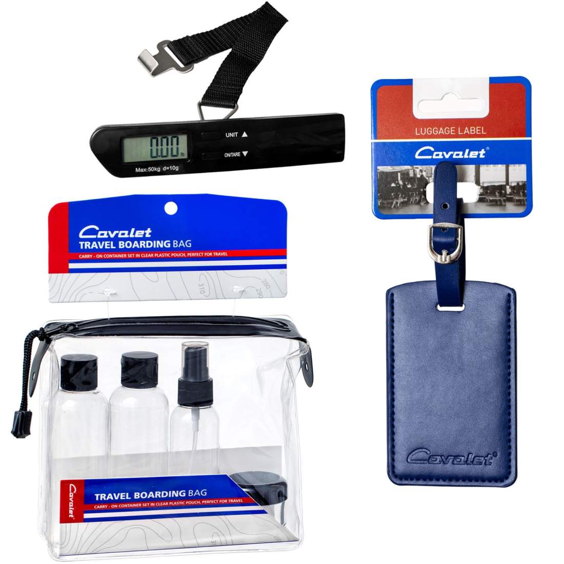 Resepaket med bagagevåg, röd etikett, flaskor | Hem & Hobby | Pryloteket