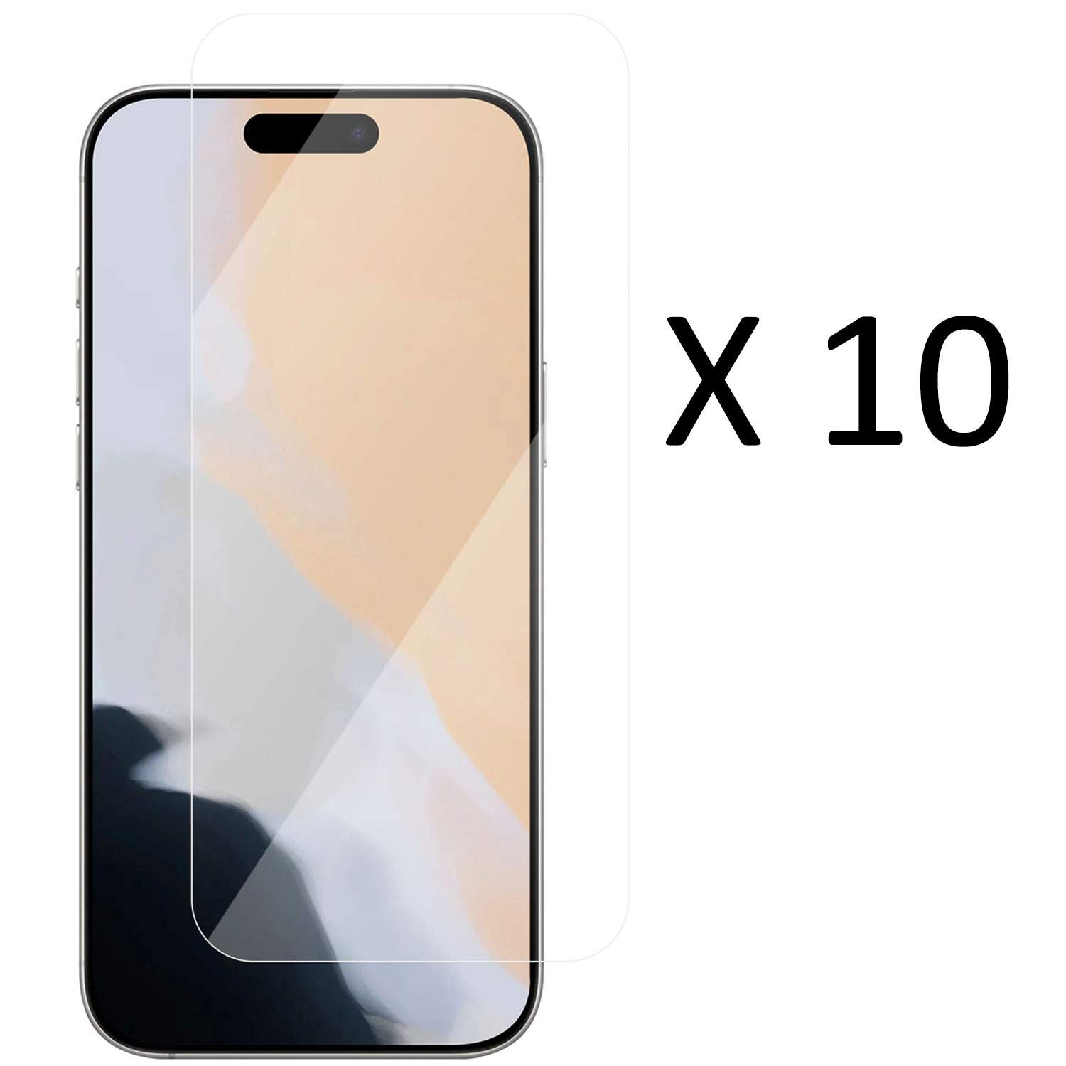 iPhone 17 skärmskydd, härdat glas, 10-pack | Hem & Hobby | Pryloteket