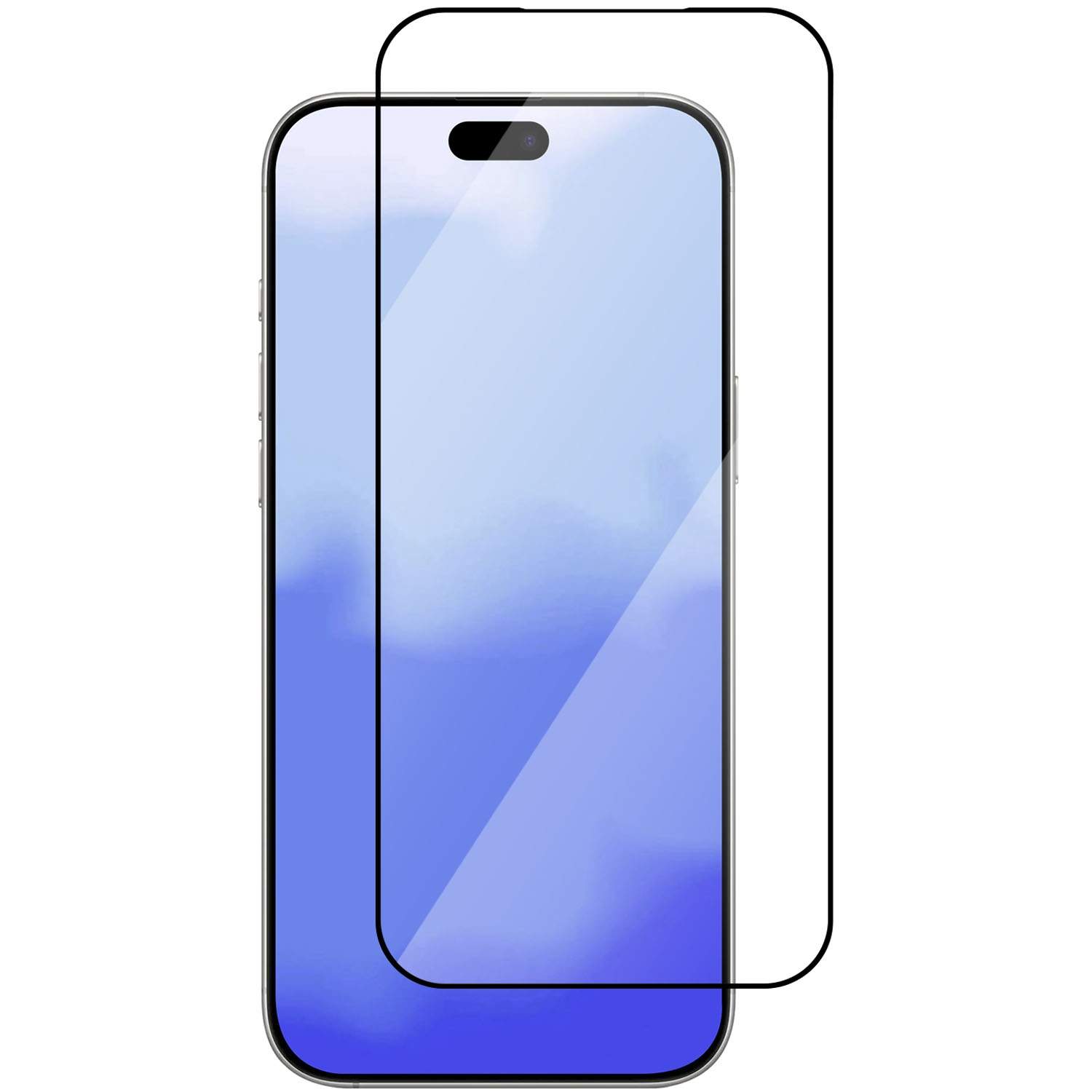 iPhone 17 Pro skärmskydd, härdat glas, full täckning | Hem & Hobby | Pryloteket