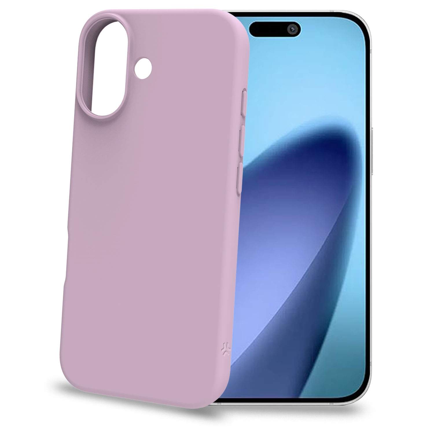 iPhone 17 blødt gummietui – Pink, mikrofiberfor