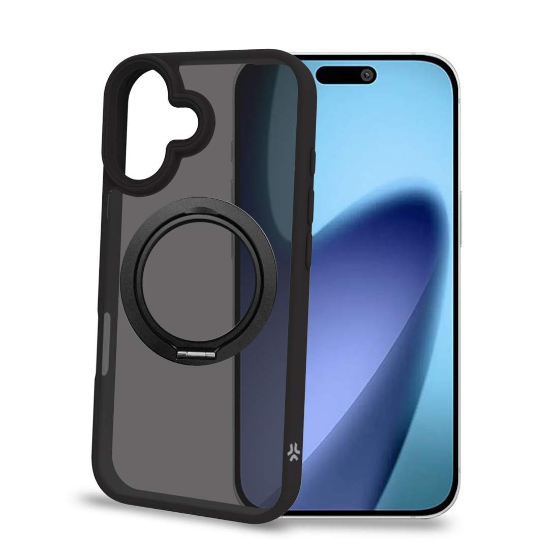 MagSafe-kompatibelt iPhone 17 fodral med ringställ, svart | Hem & Hobby | Pryloteket