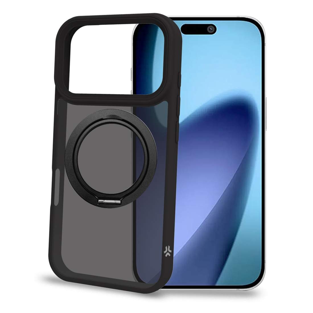 MagSafe-kompatibelt iPhone 17 Pro-fodral med ringhållare, svart | Hem & Hobby | Pryloteket