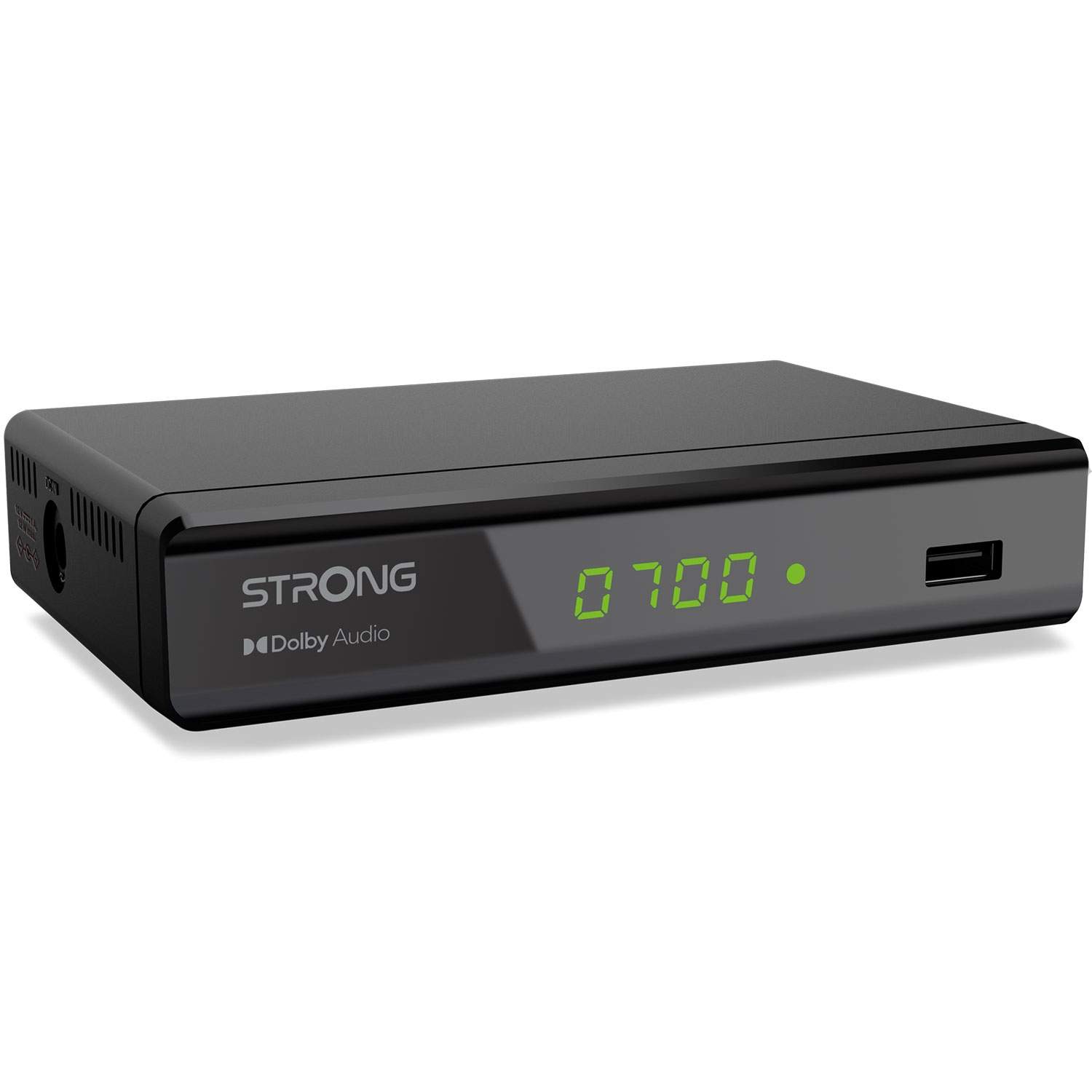 DVB-T2 HD-modtager med USB & 700 kanals hukommelse billede