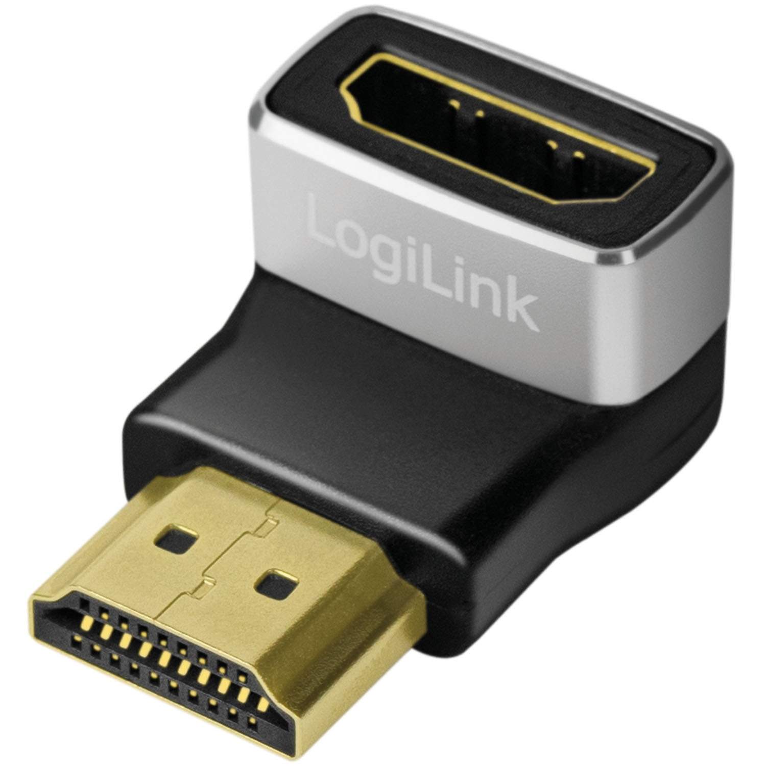 HDMI 2.1-adapter, 90° vinkel, 8K/60Hz-understøttelse
