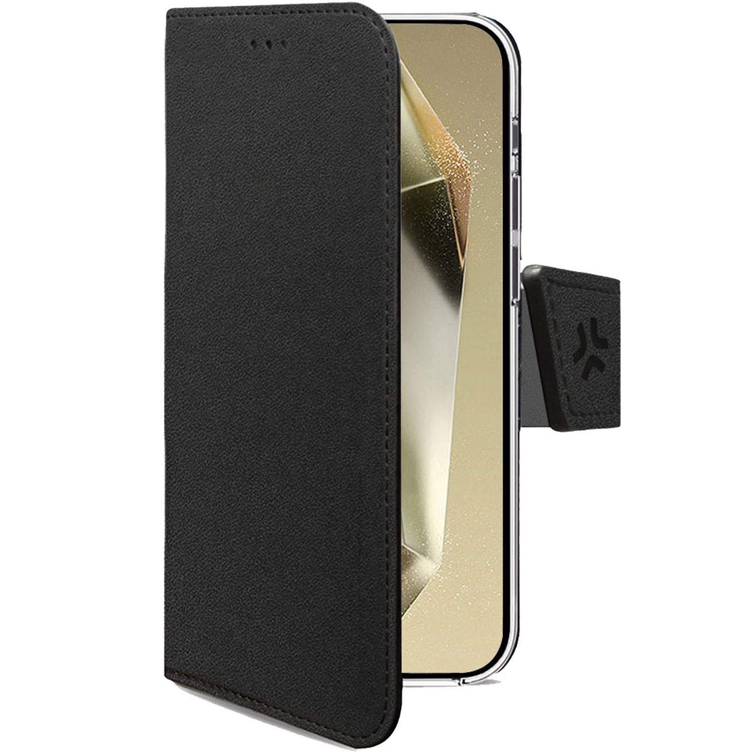 Plånboksfodral till Samsung Galaxy S25 FE – Svart, ekologiskt läder | Hem & Hobby | Pryloteket