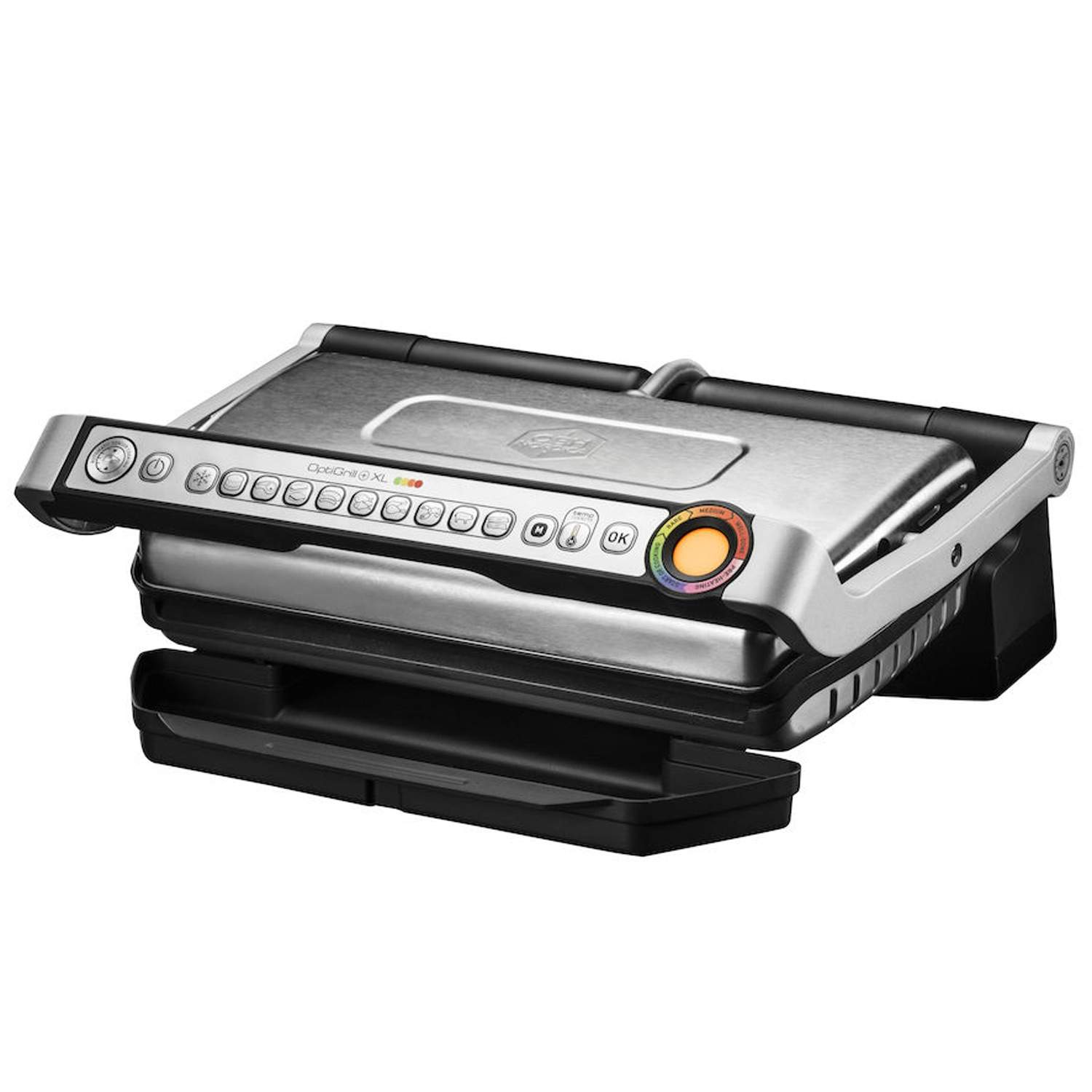 Elektrisk grill med automatiske programmer, non-stick plader, XL størrelse