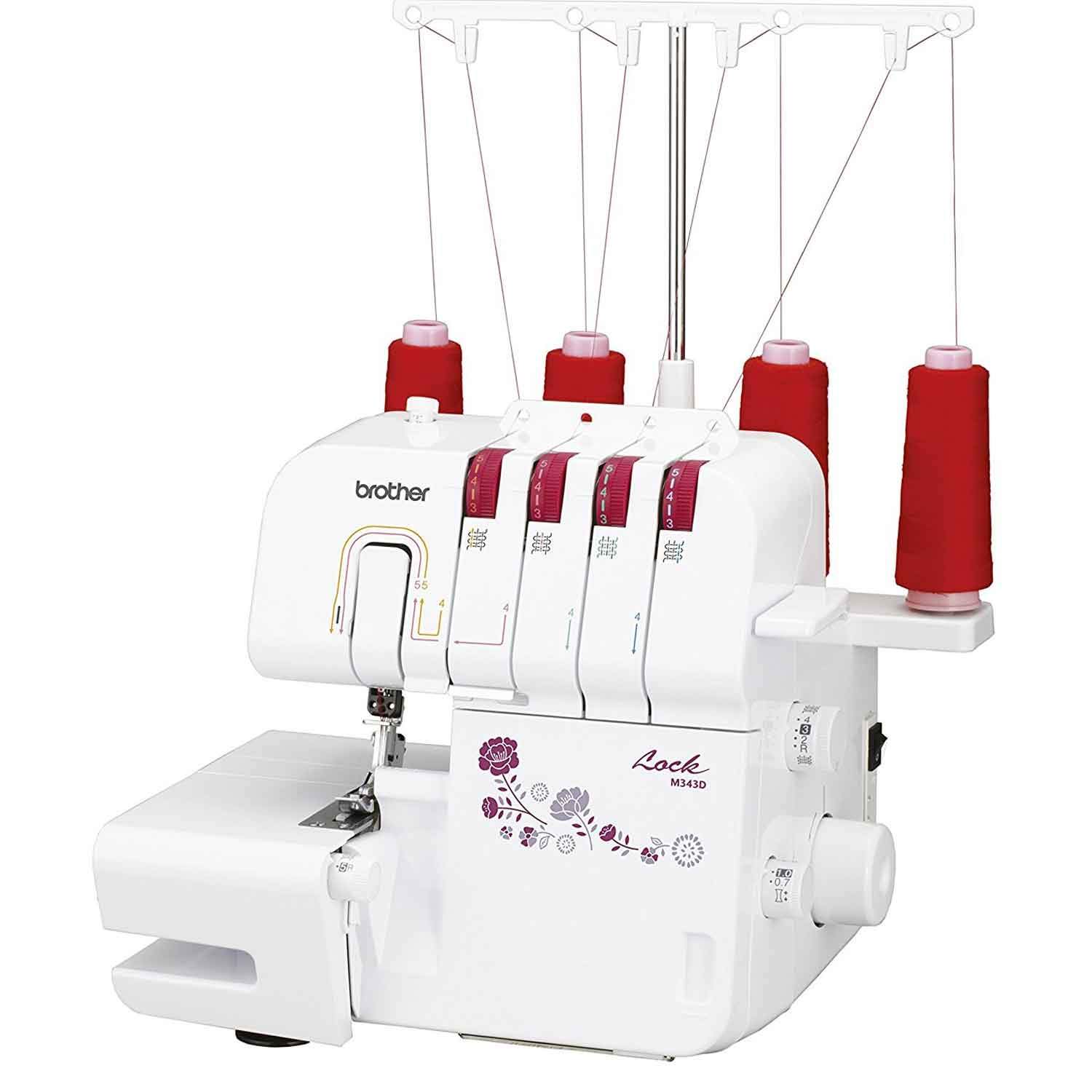3/4 tråd overlock symaskine – friarm, differential fremføring billede