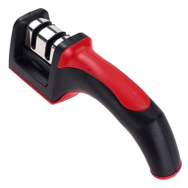 Keraaminen veitsenteroitin kahdella portaalla