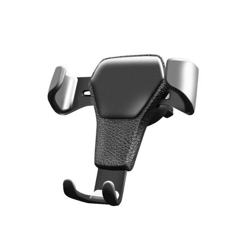 Mobilholder til montering på ventilationsgitteret, Sort