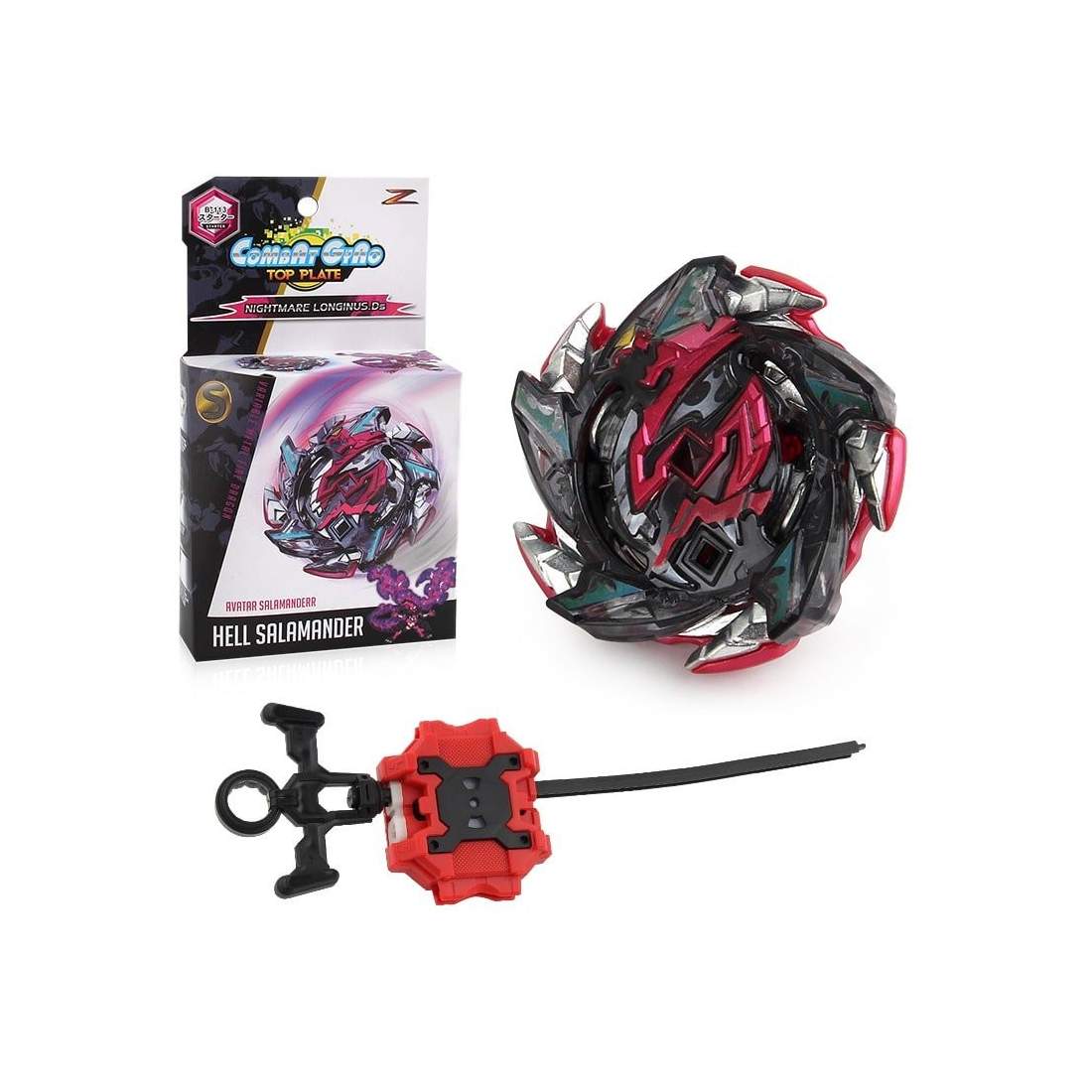 Combat Gyro Top Plate - Hell Salamander | Leksaker & Spel - Leksaker - Combat Spinners | Pryloteket