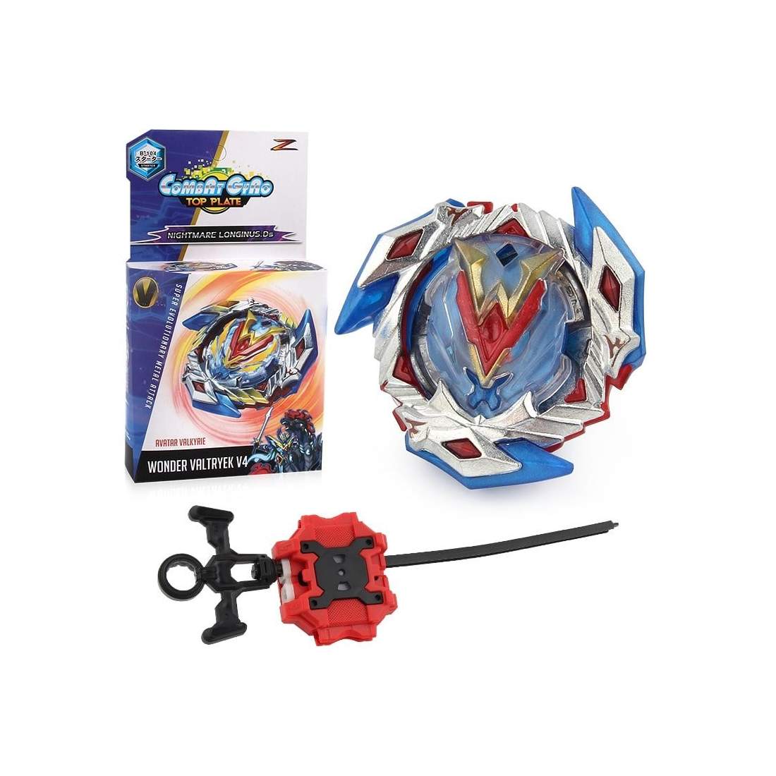 Combat Gyro Top Plate - Wonder Valtryek V4 | Leksaker & Spel - Leksaker - Combat Spinners | Pryloteket