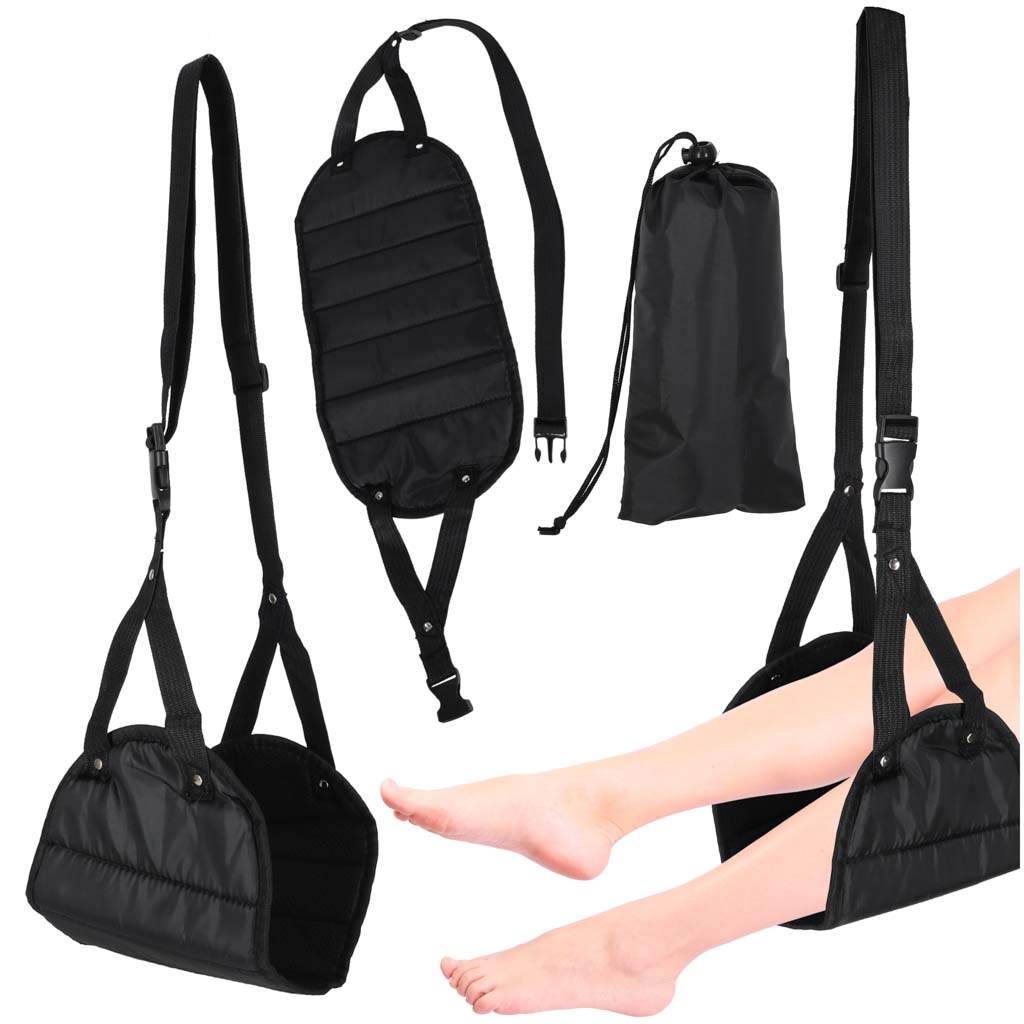 Travel Footrest Hängmatta – Kompakt komfort för flyg | Hem & Hobby | Pryloteket