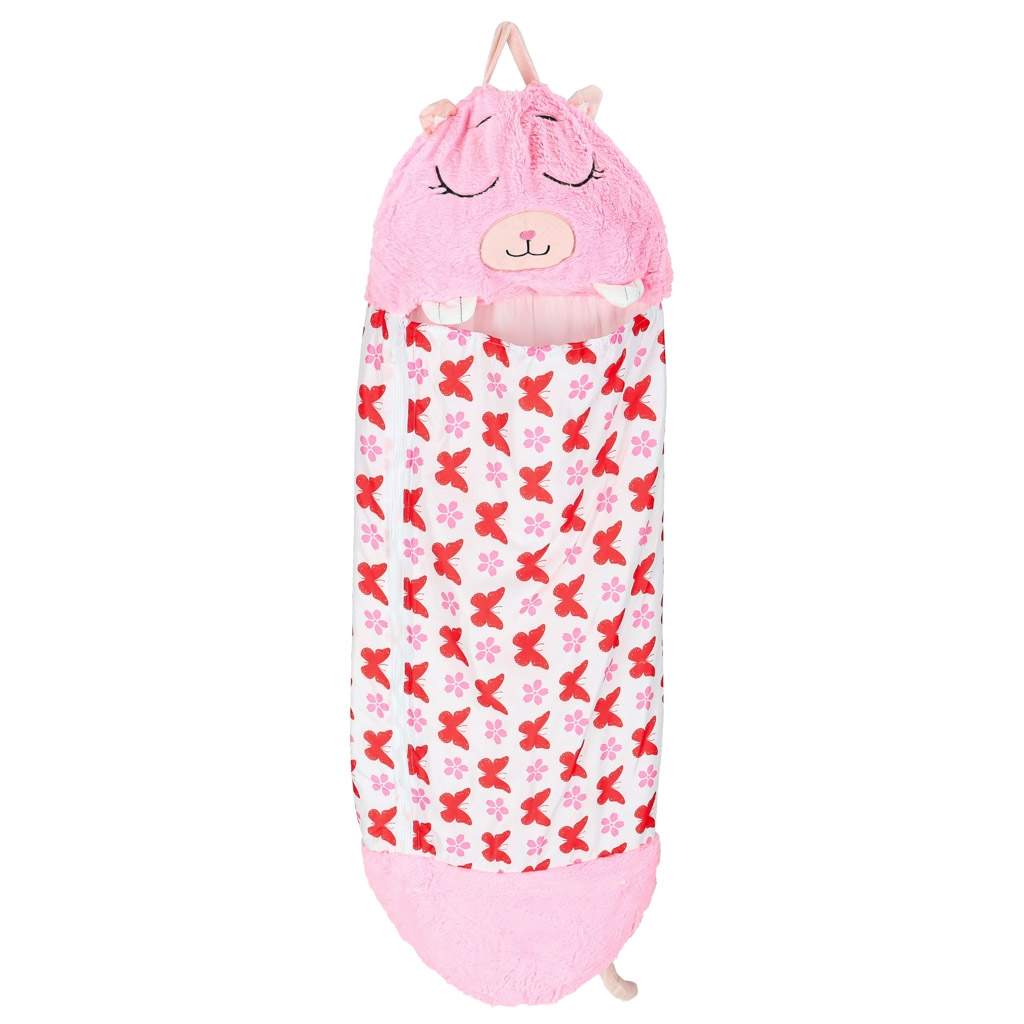 Barnsovsäck 2-i-1 med kudde, Rosa, 135x50cm | Hem & Hobby | Pryloteket